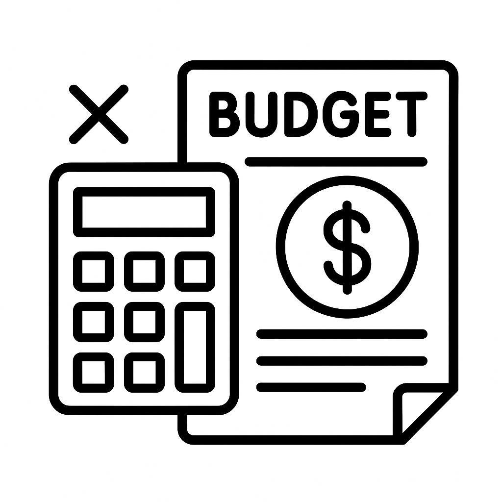 Budget Template Icon